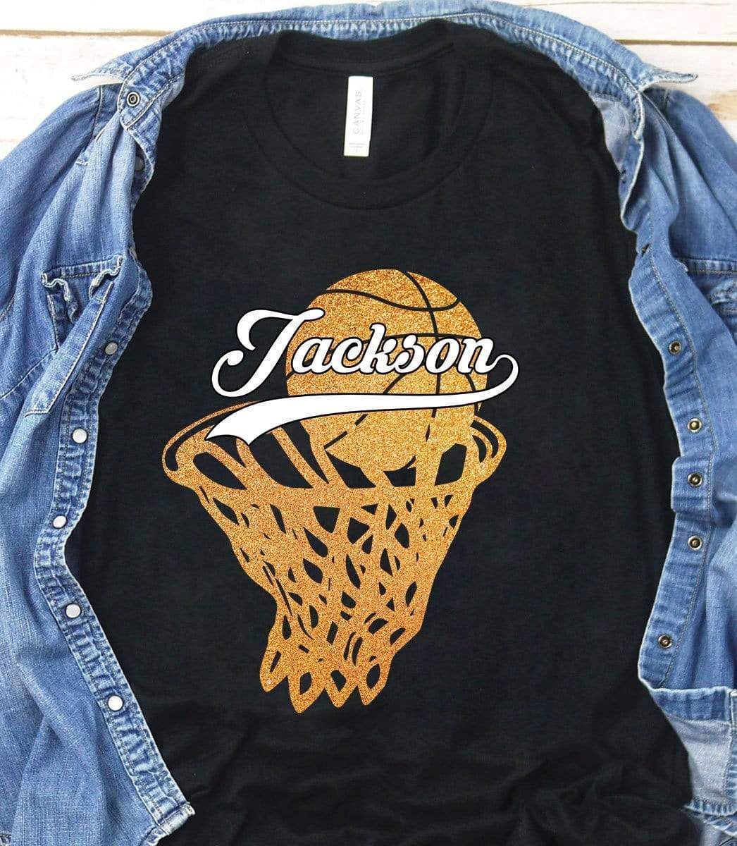 Personalized Basketball Hoop Customized Name Shirts