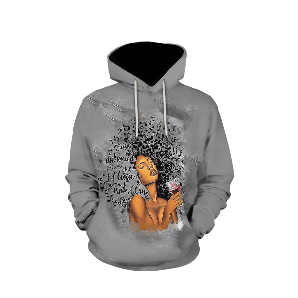 African Girl Lose My Mind And Find My Soul Unisex Deluxe Hoodie ML
