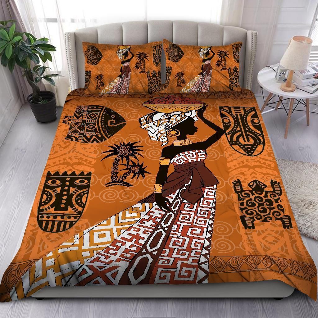 African Girl Bedding Set-ML