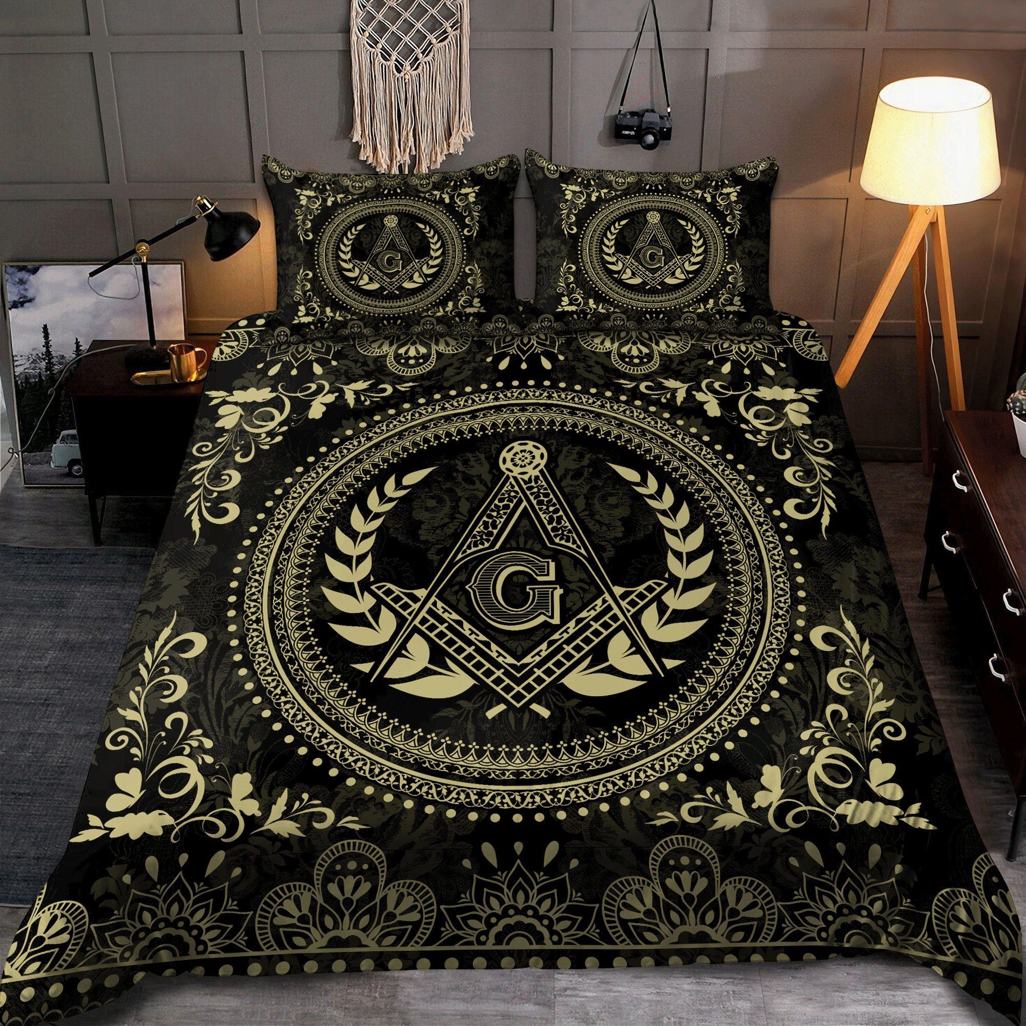 Freemasonry 3D All Over Printed Bedding Set