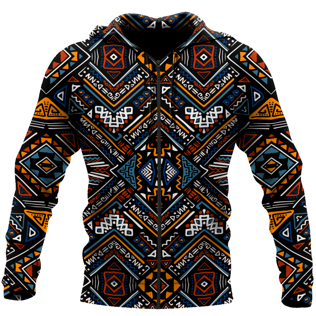 African Pattern Hoodie MH230620-ML