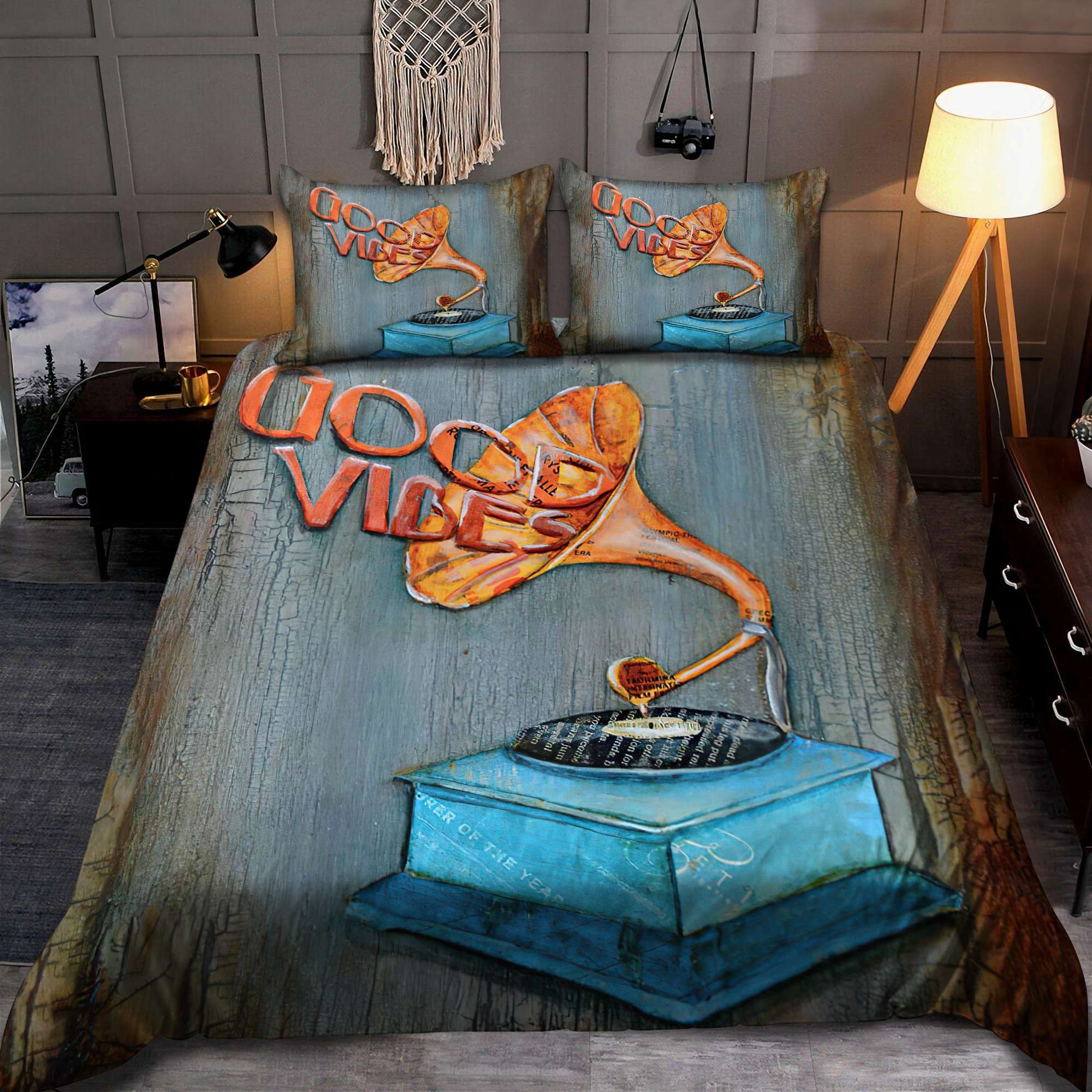 Vinyl Record 3D All Over Printed Bedding Set