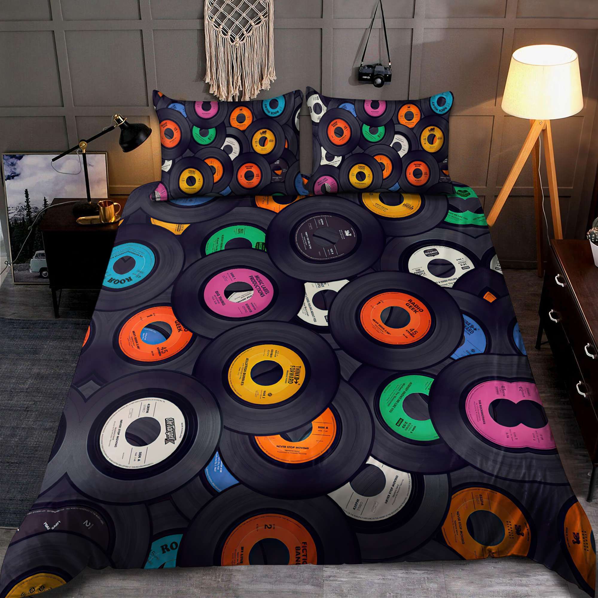 Vinyl Record 3D All Over Printed Bedding Set AM26012189
