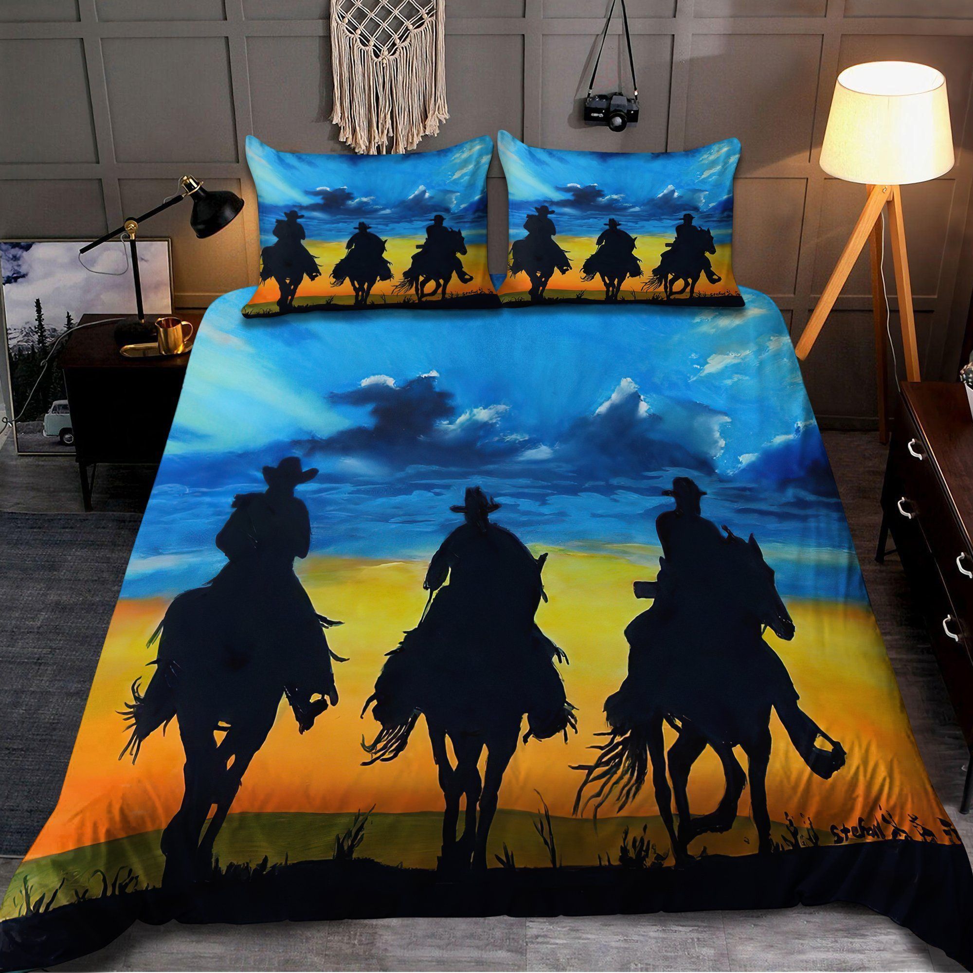 Cowboy 3D All Over Printed Bedding Set
