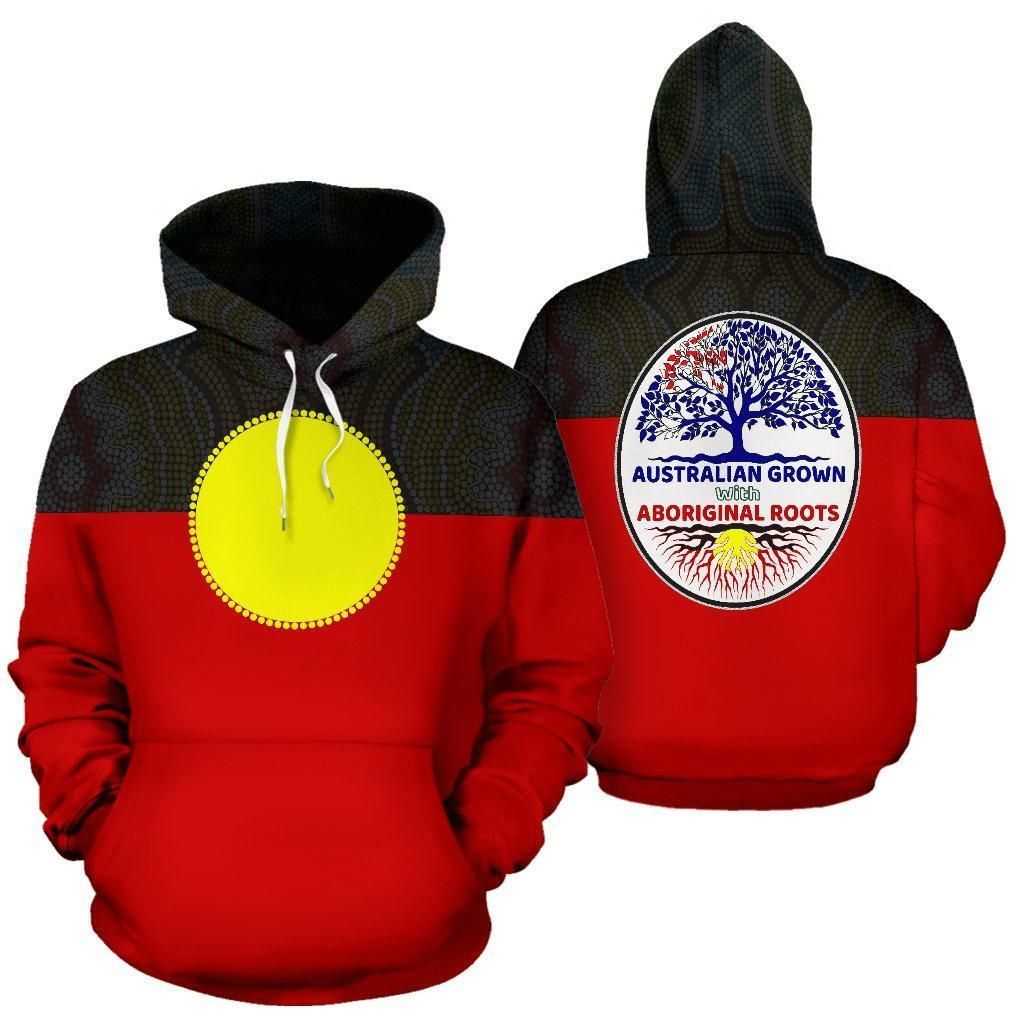Australia Aboriginal Flag 3D All Over Printed Hoodie Shirts MP628