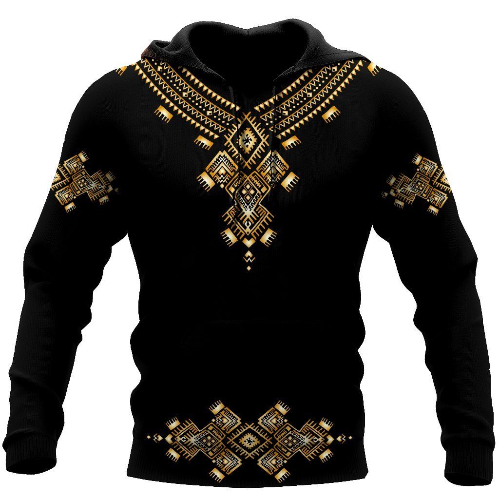 African Luxury Pattern Hoodie-ML