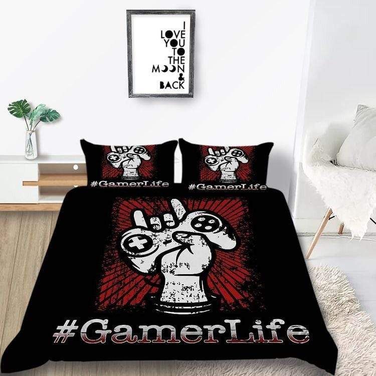 Gamer Life Duvet Cover Bedding Set