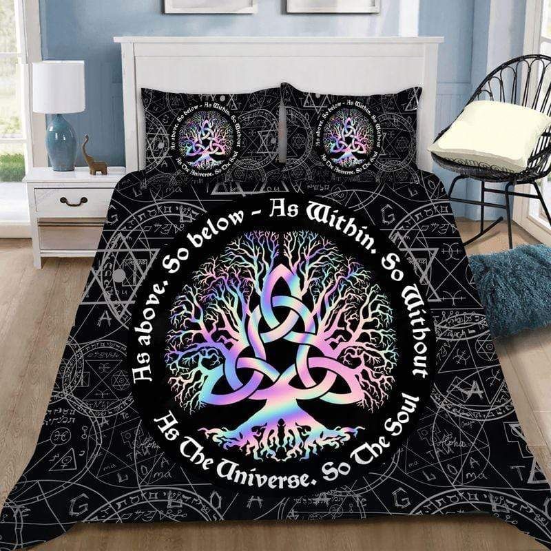 Wicca Tree Of Life Duvet Cover Bedding Set