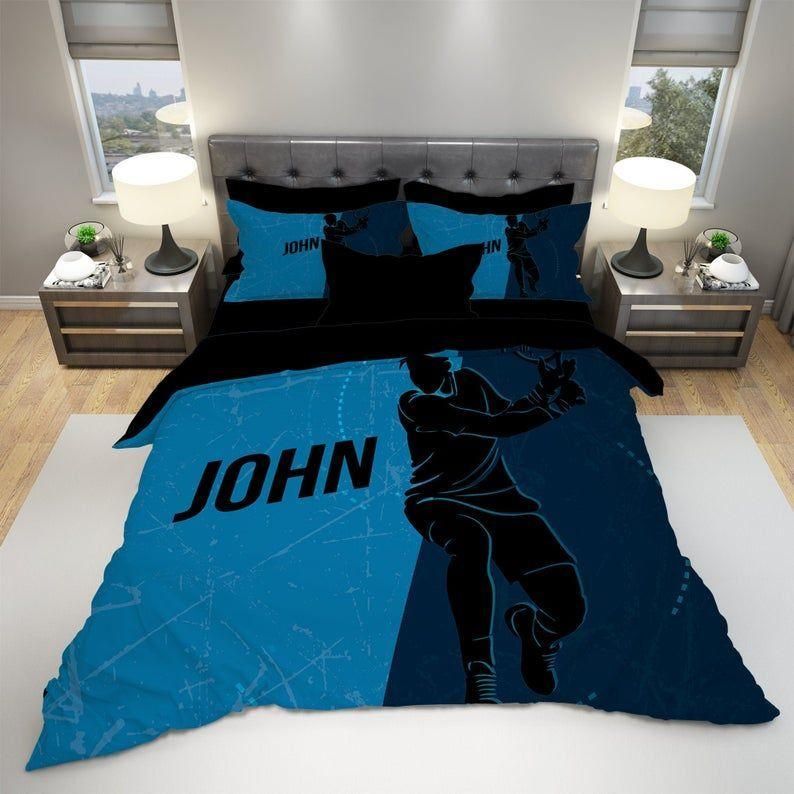 Personalized Amazing Tennis Player Custom Bedding Set With Name