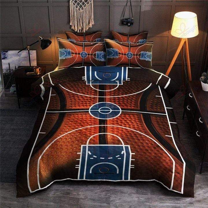 Basketball Court Duvet Cover Bedding Set