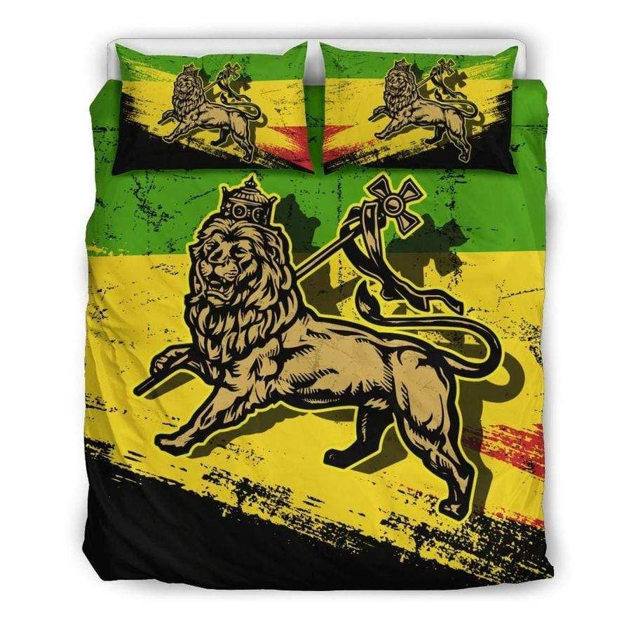 Jamaica Lion Of Judah Flag Special Bedding Duvet Cover Bedding Set