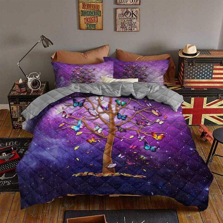Butterfly Tree Quilt Set