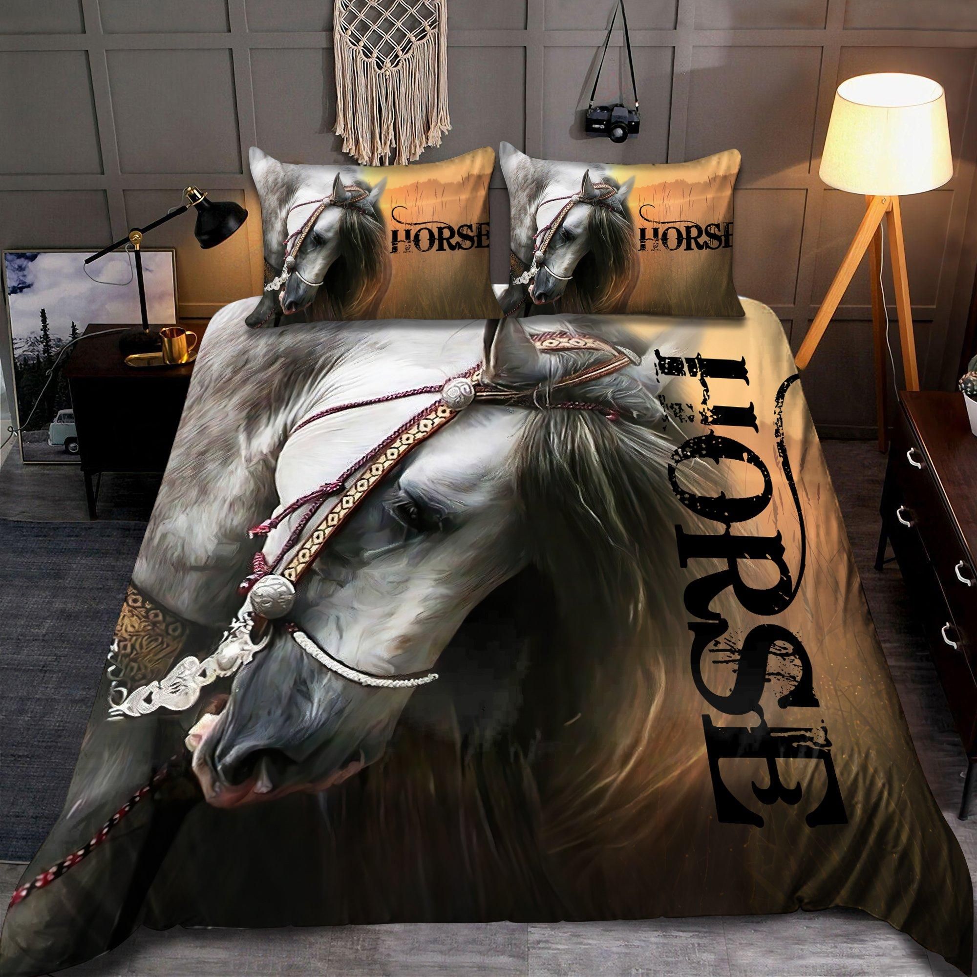 Beautiful Horse Duvet Cover Bedding Set