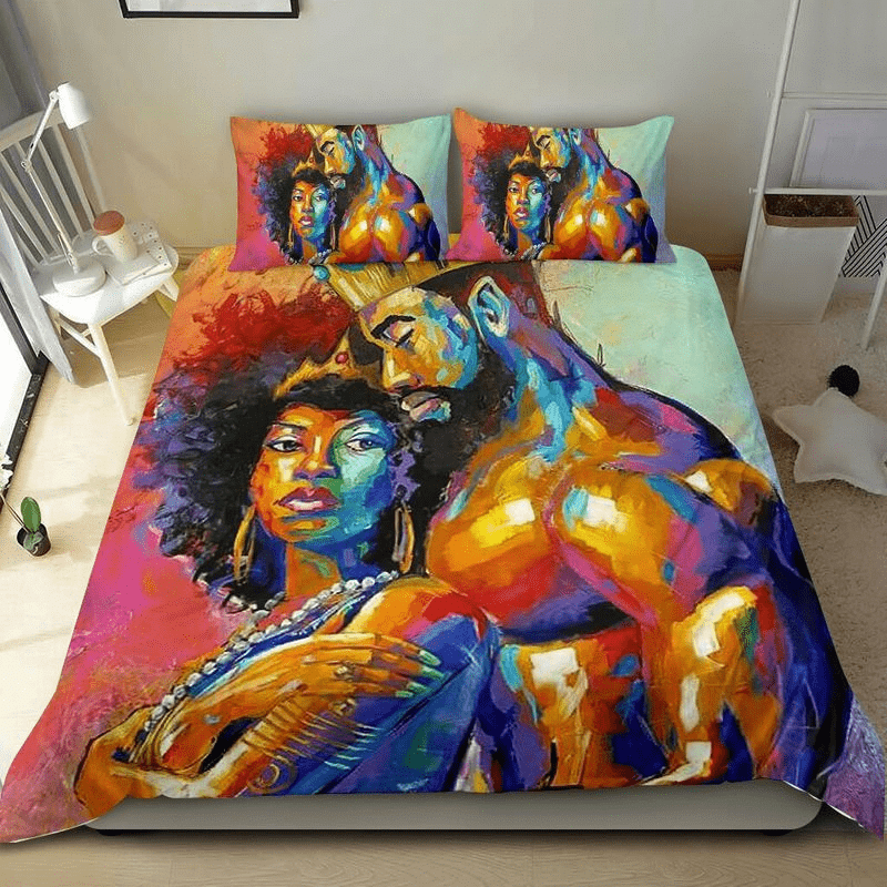African American Exotic Bedspreads, Comforter Set Duvet Cover Bedding Set