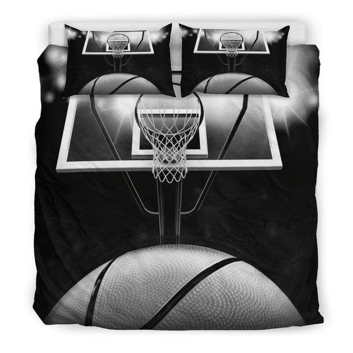 Basketball Shadow Black Bedding Set