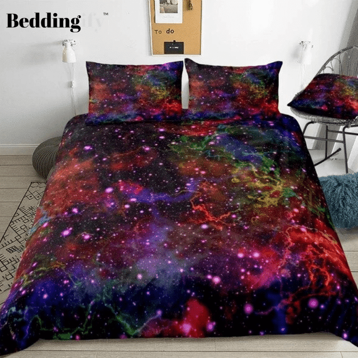 Beautiful Galaxy Duvet Cover Bedding Set