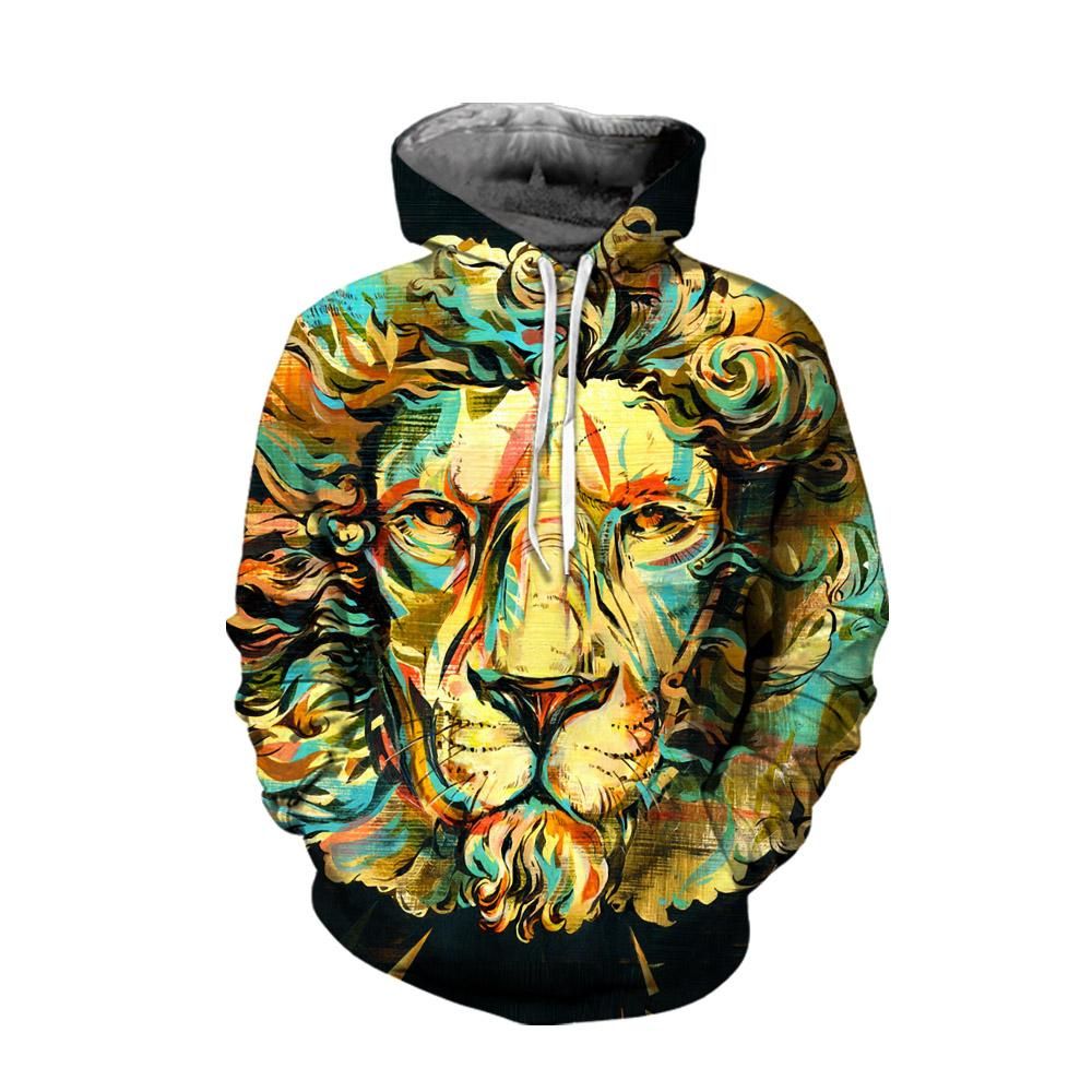 3D All Over Painting Lion Gecko Clothes