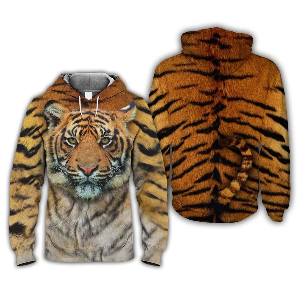 3D All Over Printed Tiger Clothes