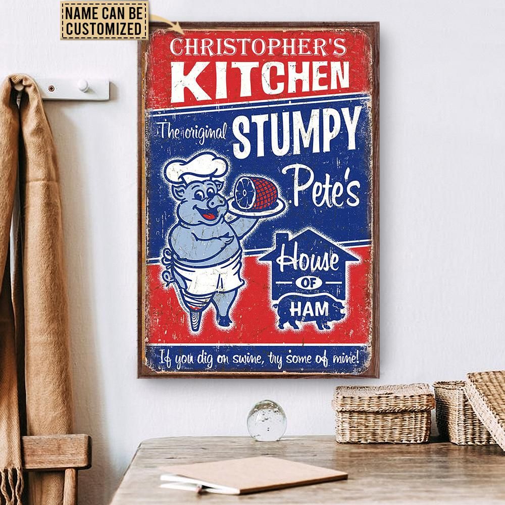 Personalized Grilling Stumpy Pete's Ham Customized Poster