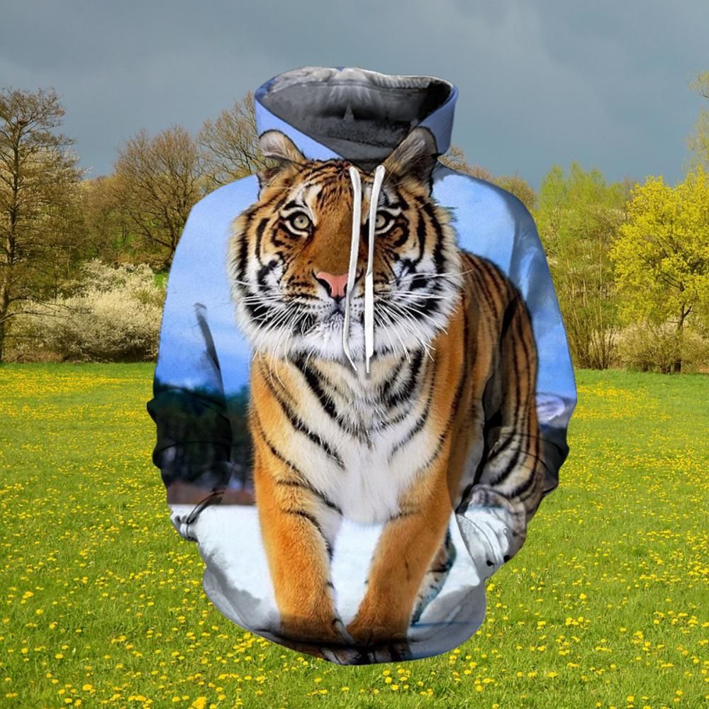 3D All Over Printed Tiger Clothes