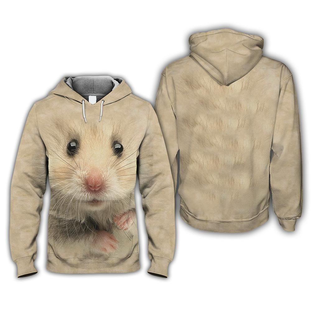 3D All Over Printed Hamster Clothes