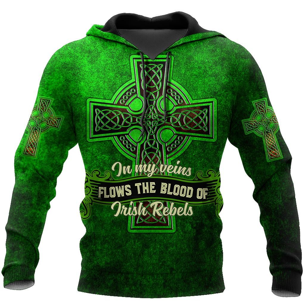 Irish St.Patrick Day 3D Hoodie Shirt For Men And Women