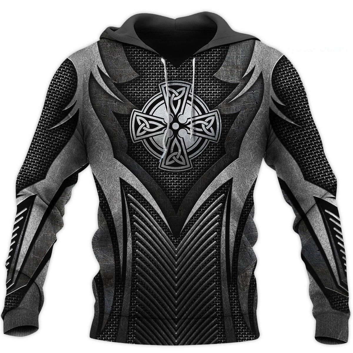 Irish Armor Warrior Chainmail 3D All Over Printed Shirts For Men And Women Tt280206