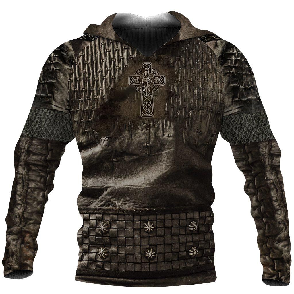 Irish Armor Knight Warrior Chainmail 3D All Over Printed Shirts For Men And Women Am020301