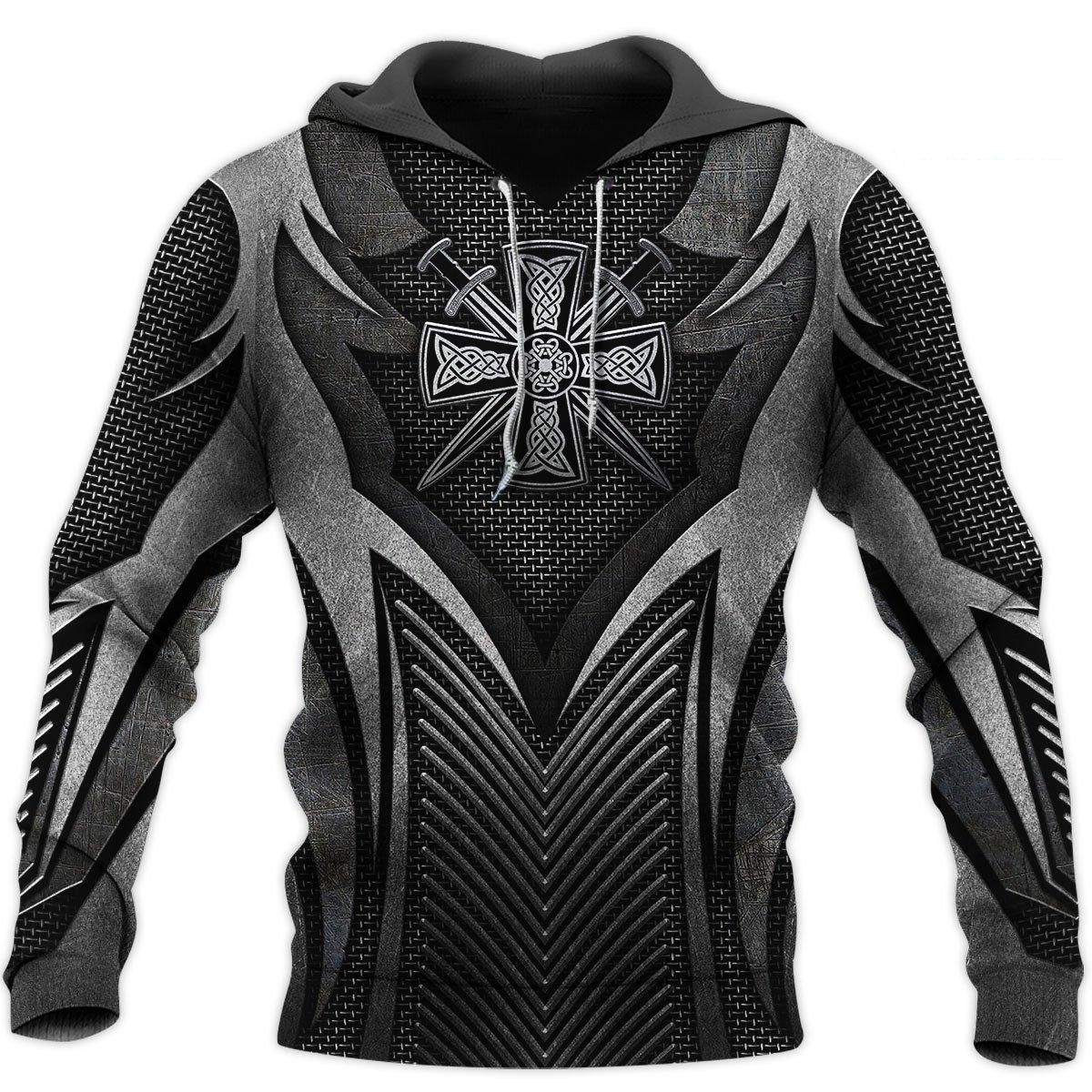 Irish Armor Warrior Chainmail 3D All Over Printed Shirts For Men And Women Tt280204