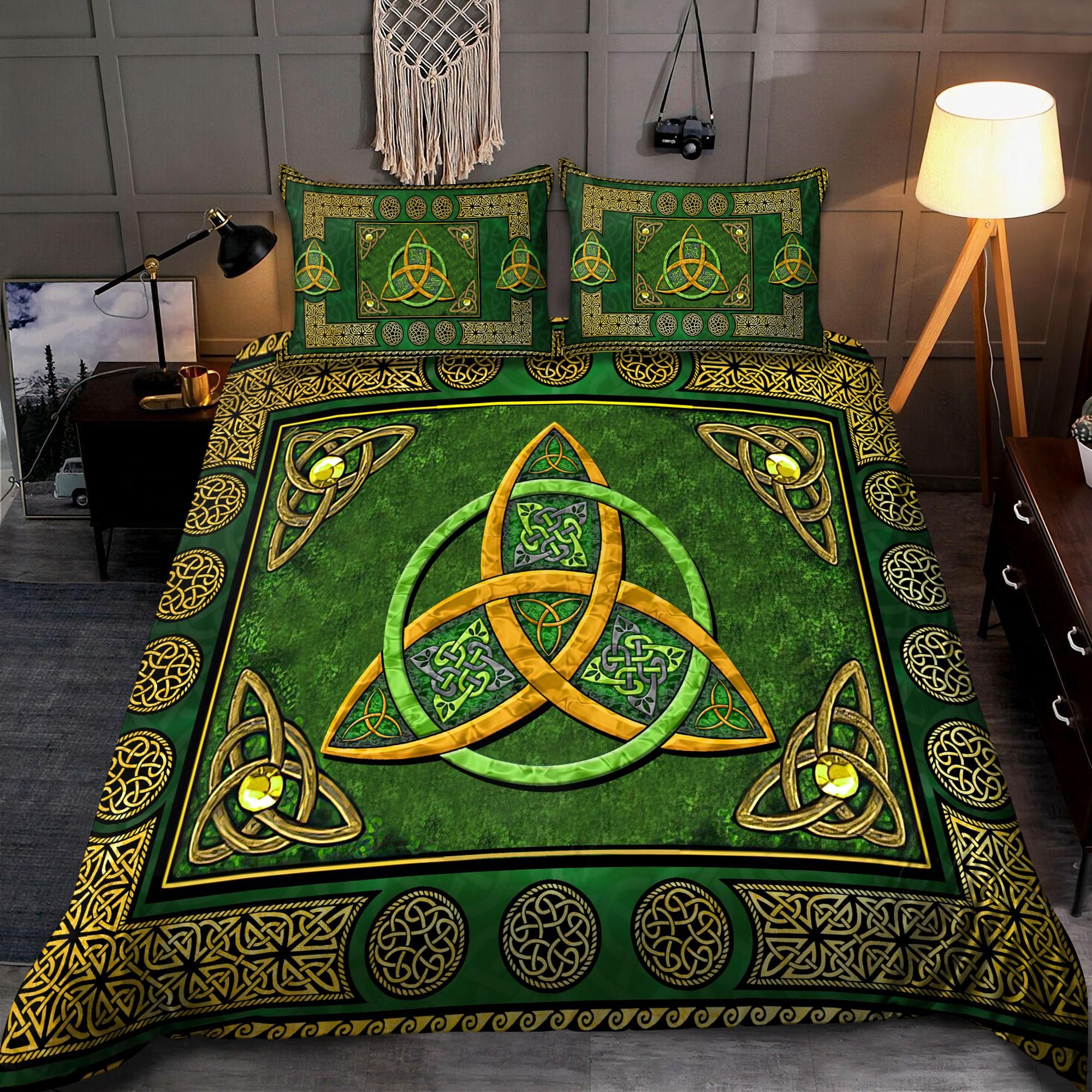 St Patrick's Day Decoration Irish Celtic Symbol Bedding Set