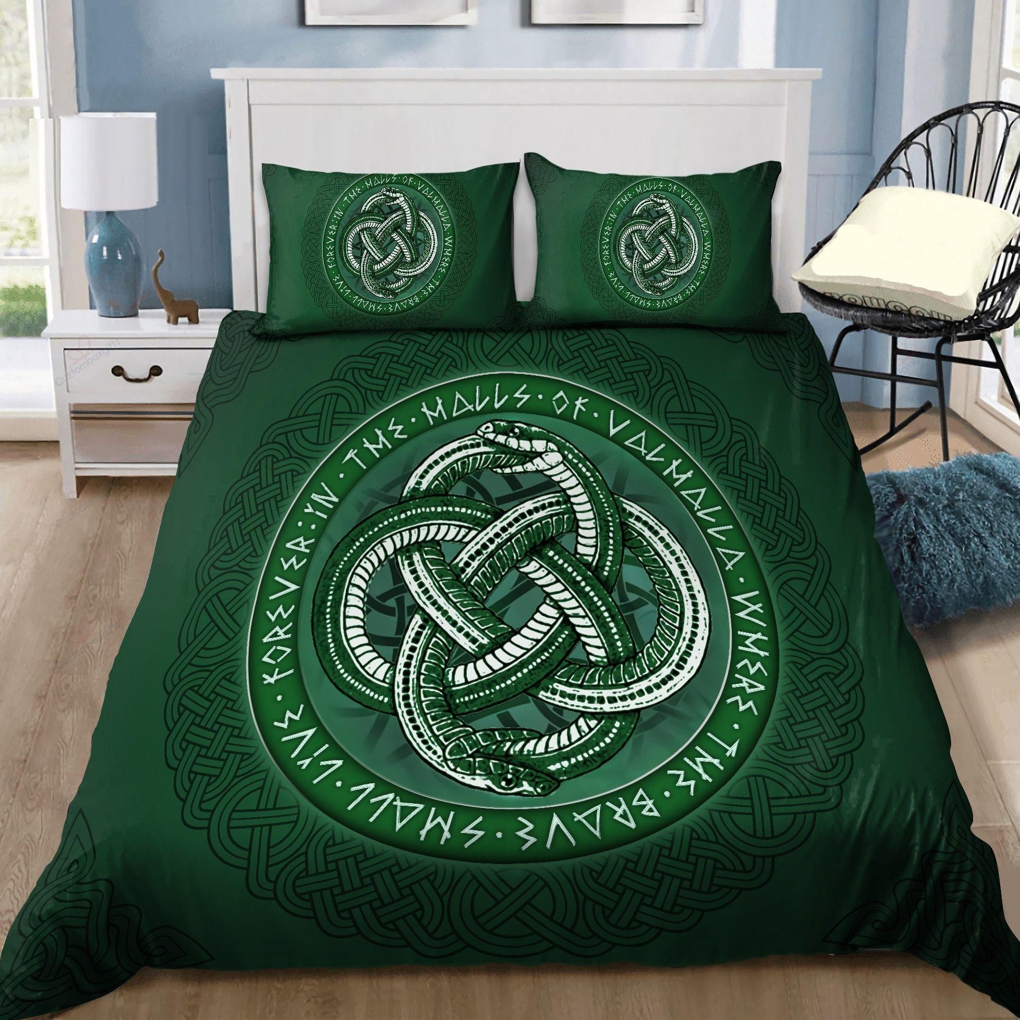 St Patrick's Day Decoration Celtic Knot Snake Irish Bedding Set Pd23012104