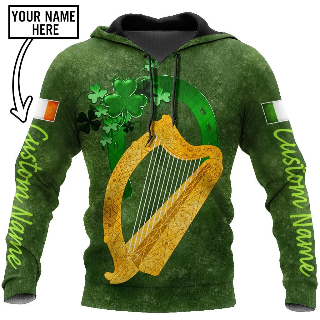 Premium Personalized Unisex All Over Printed Irish Symbols Shirts Mei