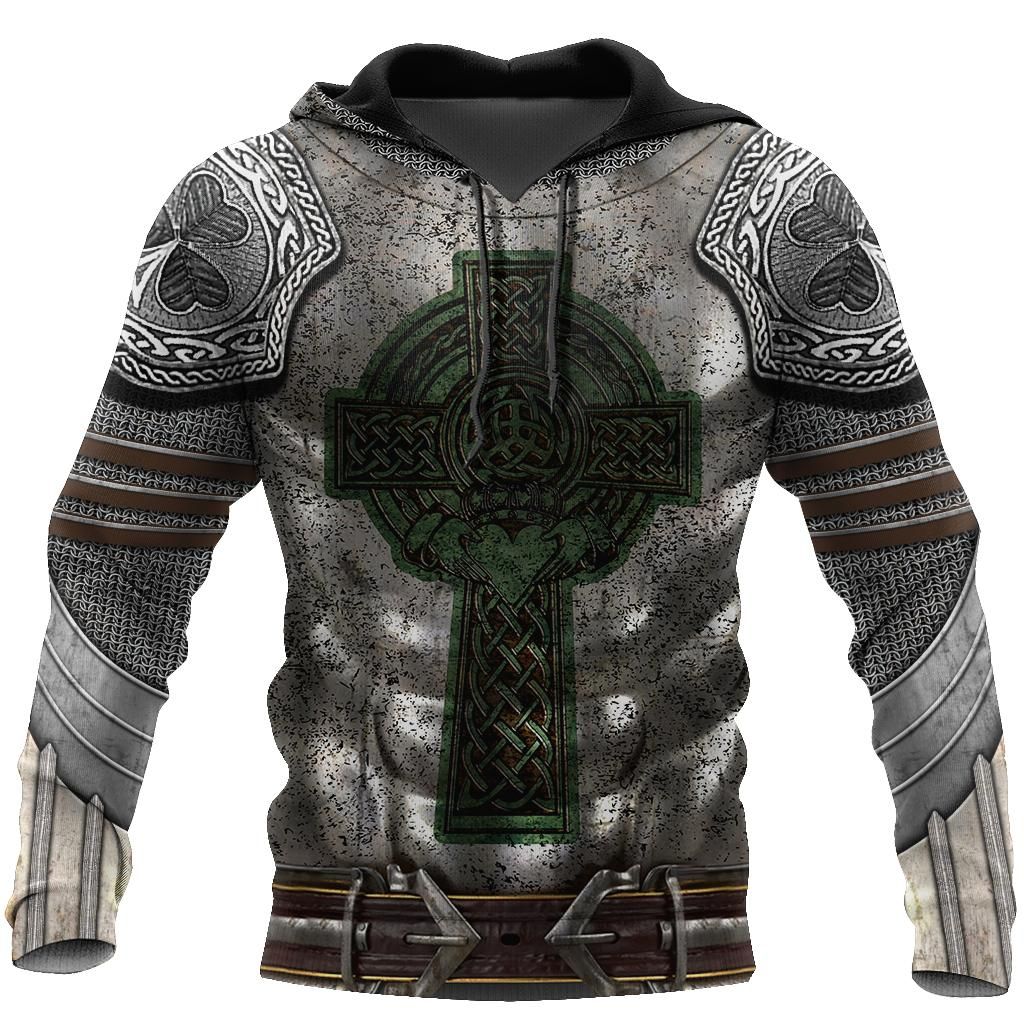 Irish Armor Warrior Chainmail 3D All Over Printed Shirts For Men And Women Am250204
