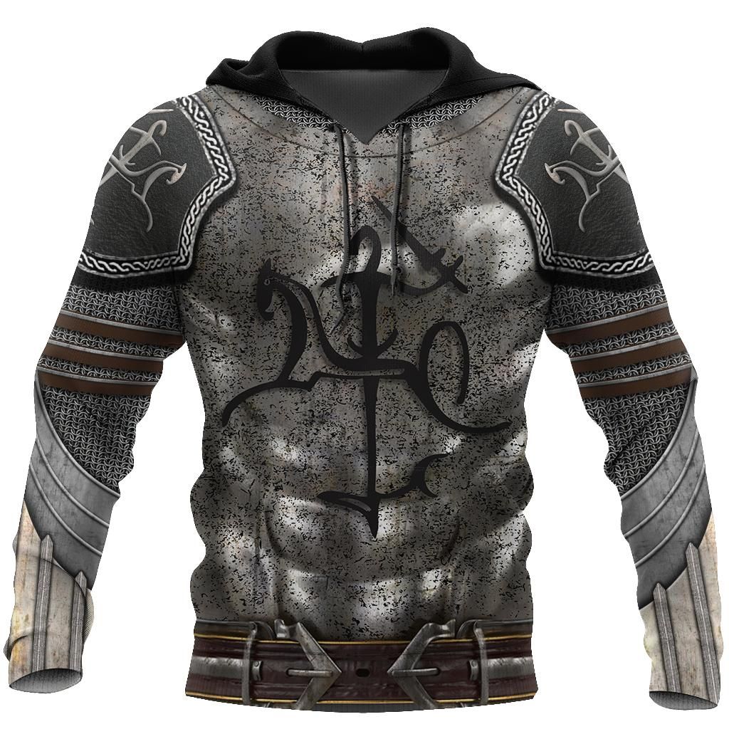 Lithuania Armor Knight Warrior Chainmail 3D All Over Printed Shirts For Men And Women Am120301