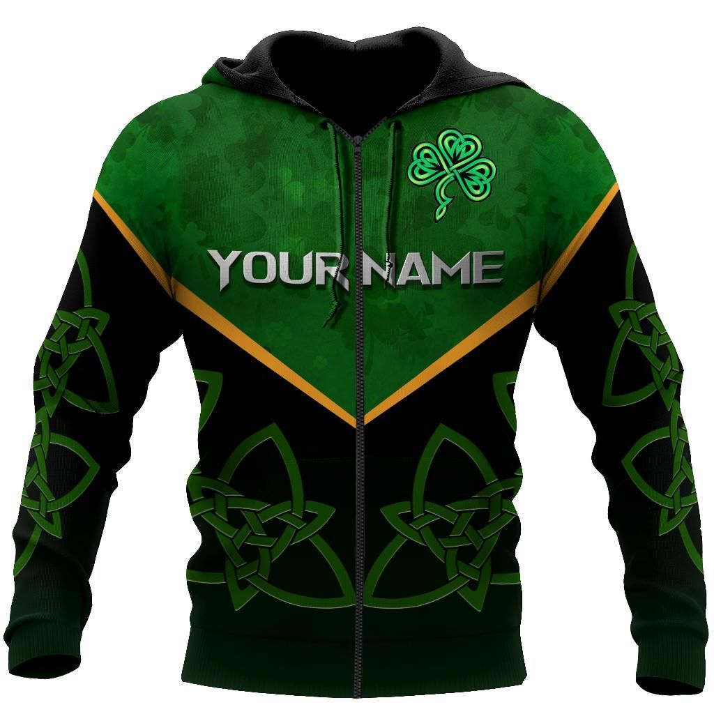 Personalized St Patrick's Day Outfit Irish Ireland Celtic Knot Unisex