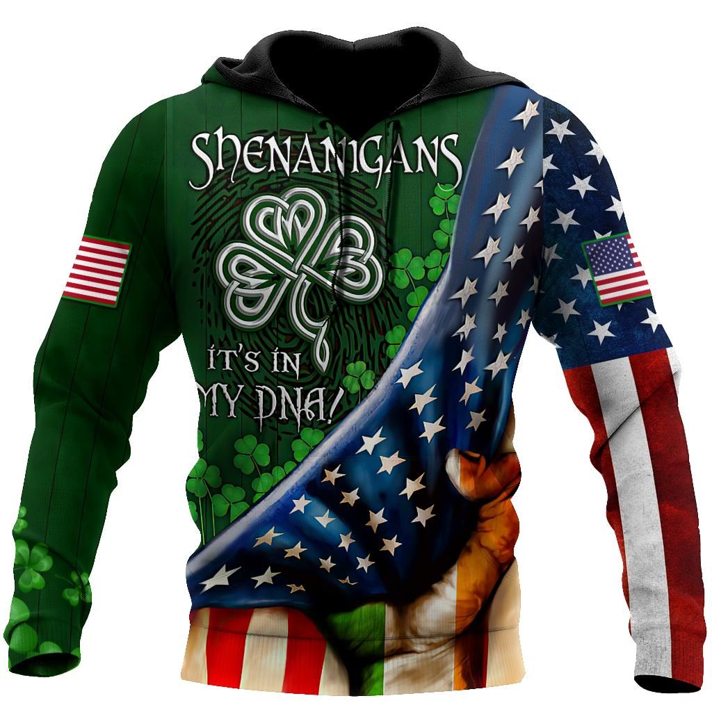 Irish St.Patrick Day 3D Hoodie Shirt For Men And Women Mh051120