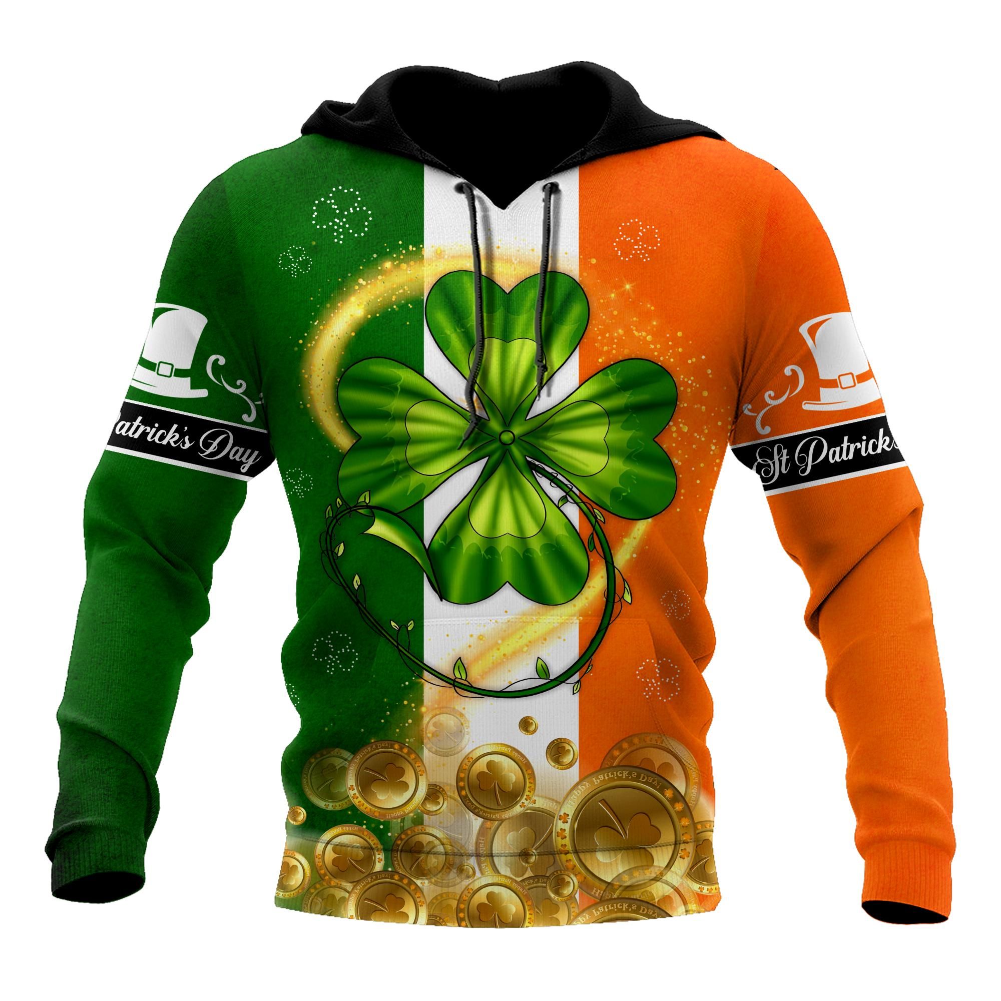 Irish St.Patrick Day 3D Hoodie Shirt For Men And Women Am112036