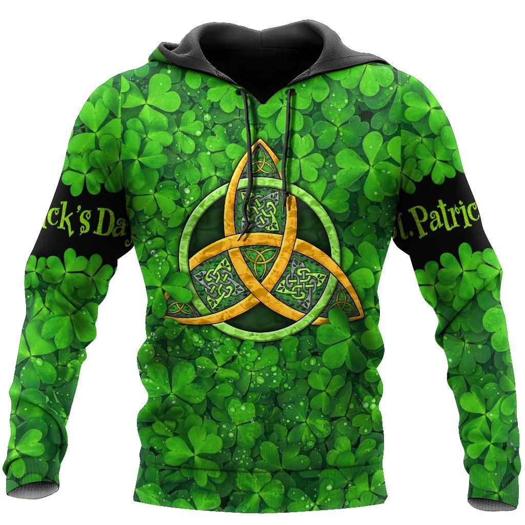 Happy St Patrick'S Day Irish Hoodie T-Shirt Sweatshirt For Men And Women Pi170202