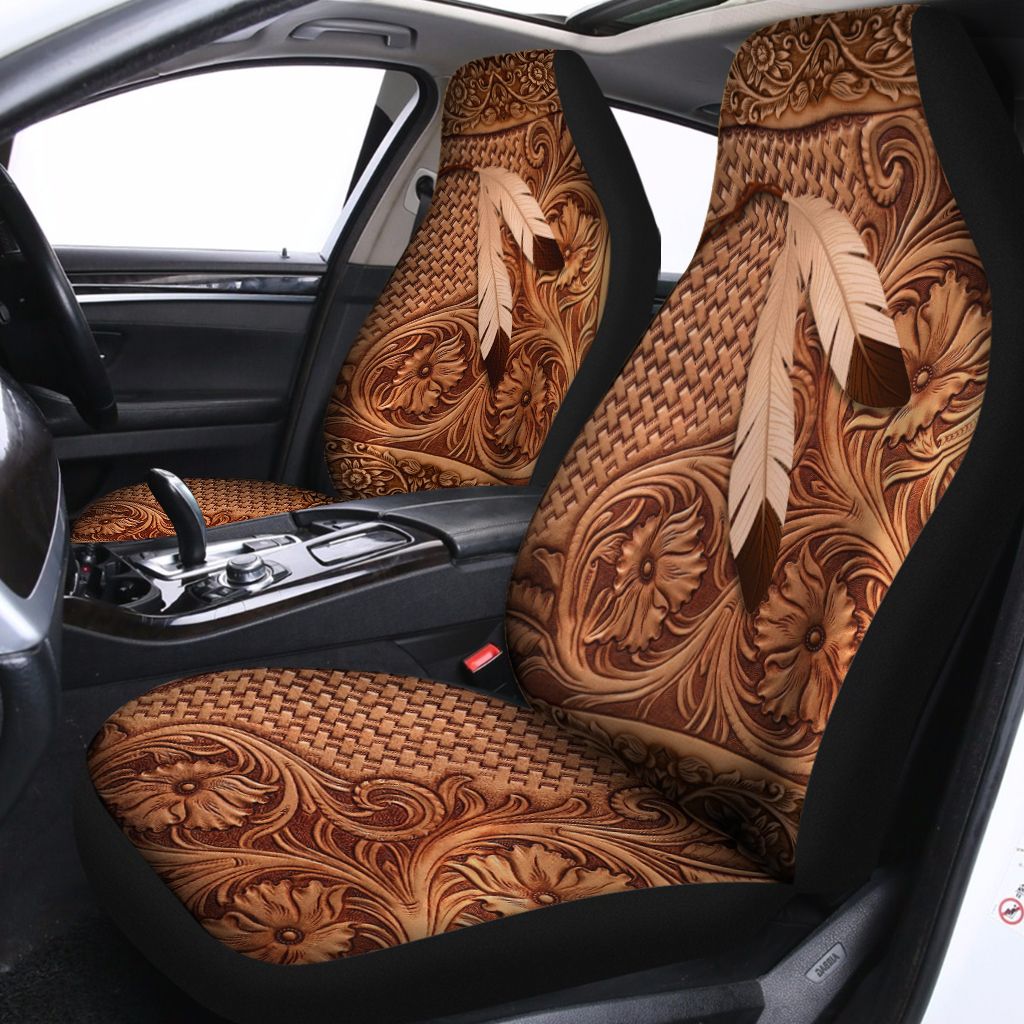 Feather Native American Car Seat Covers PANCSC0015