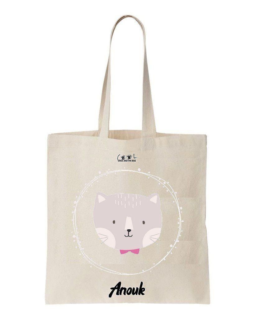 Sac Enfant Personnalis Chat Printed Tote Bag Birthday Gift For Girl