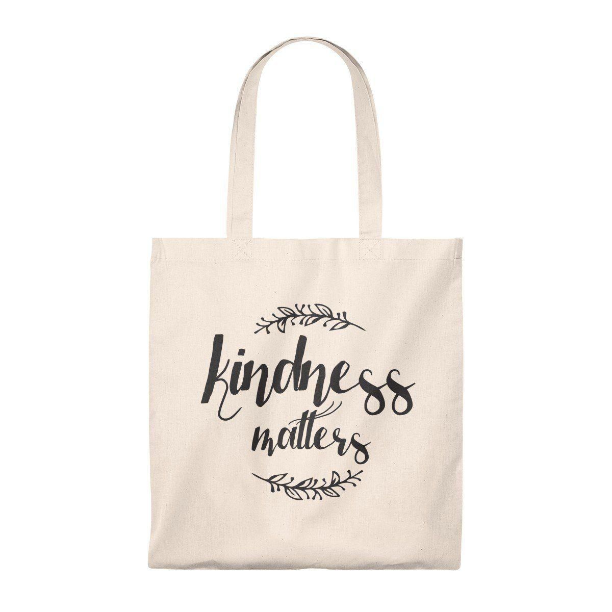 Kindness Matters Design Printed Tote Bag