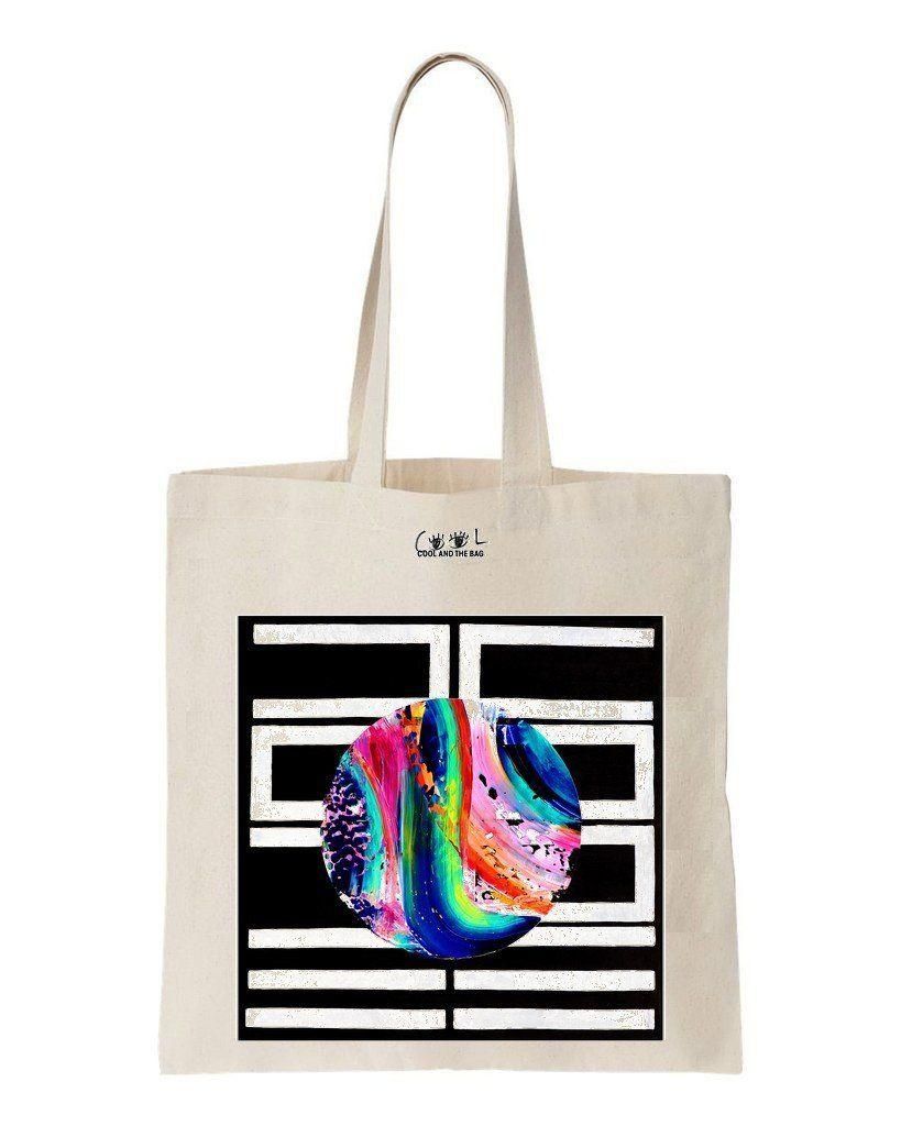 Hope Colorful Art Printed Tote Bag Birthday Gift For Girl
