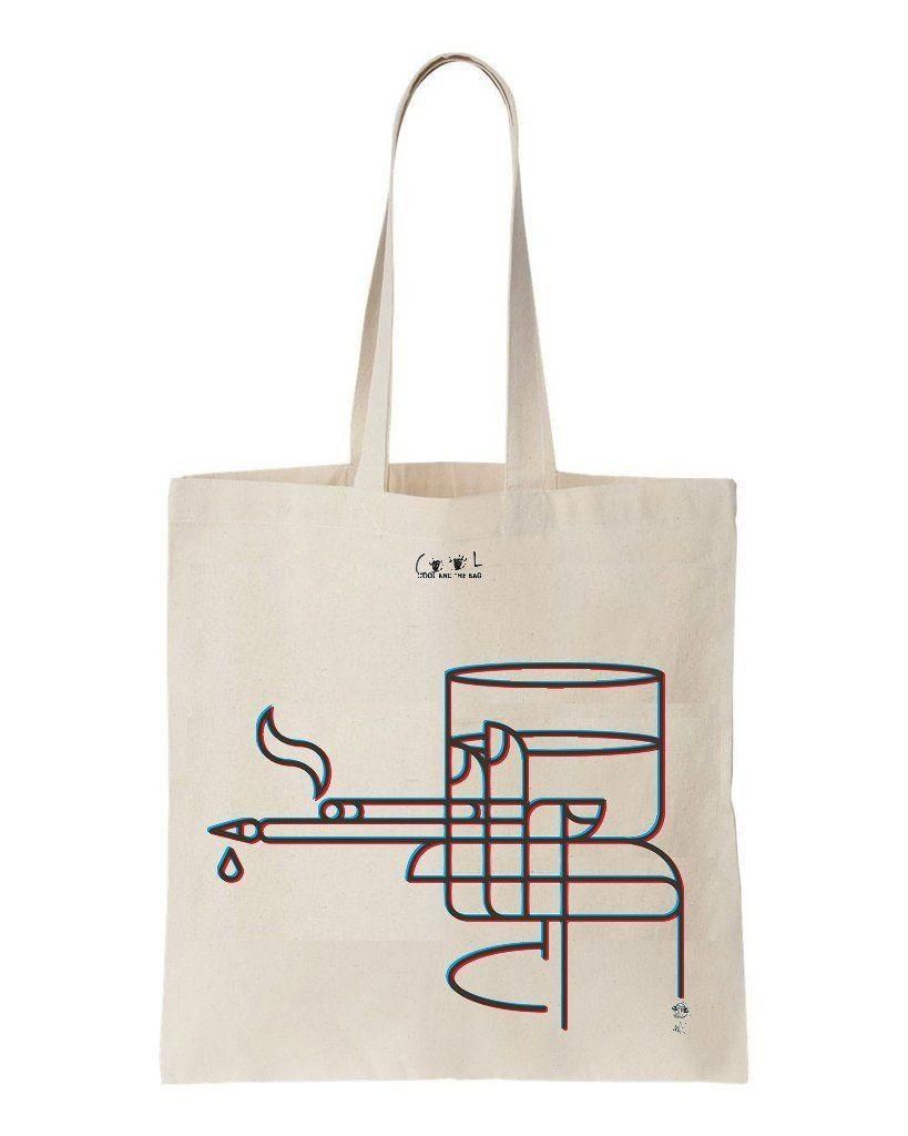 La Main Printed Tote Bag Birthday Gift For Women