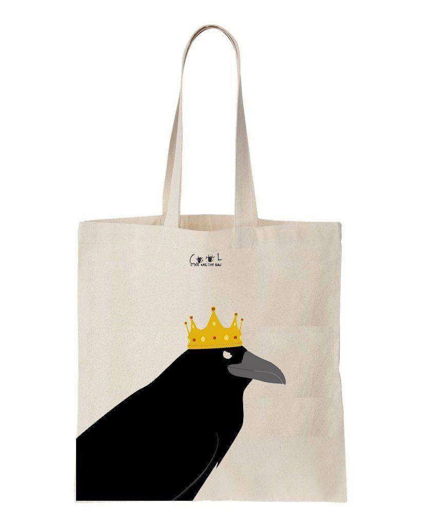 Game Of Crow Printed Tote Bag Birthday Gift For Women
