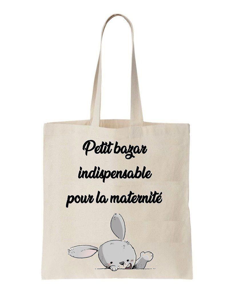 Maternit Personnalis Bunny Printed Tote Bag Birthday Gift For Girls