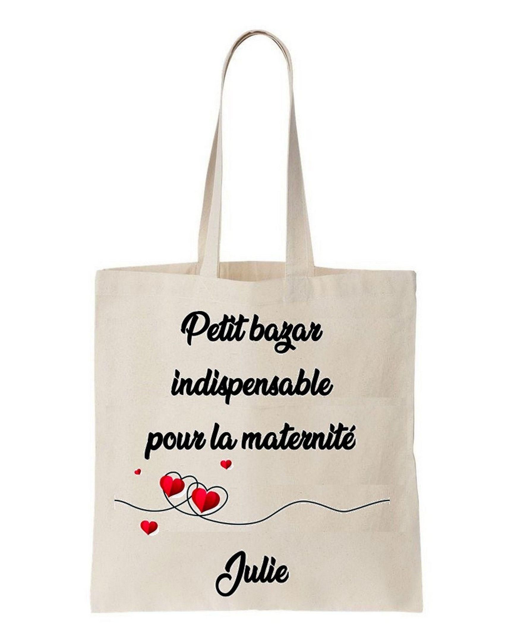 Pour La Maternit Custom Name Printed Tote Bag Birthday Gift For Girl