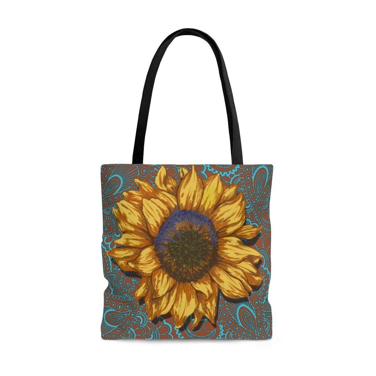 Be A Sunflower Printed Tote Bag