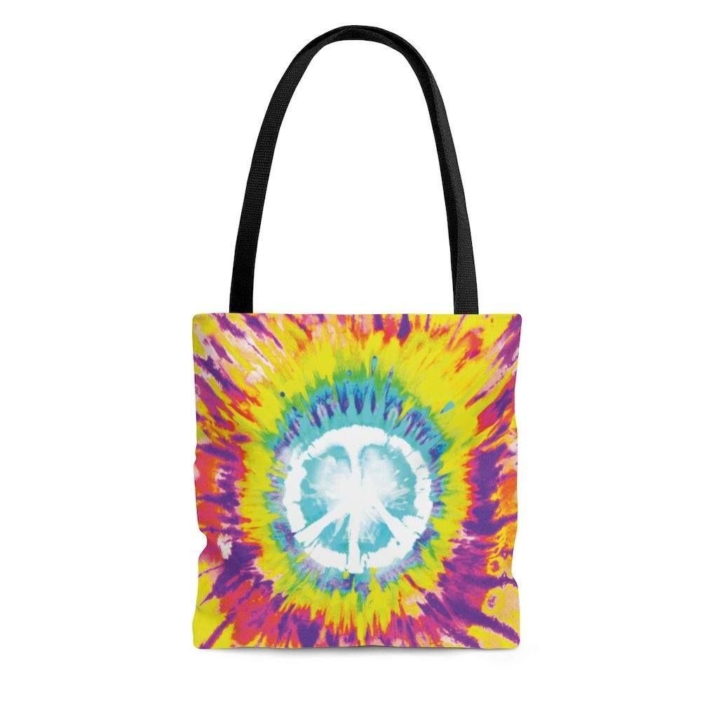 Awesome Color Tie Dye Printed Tote Bag