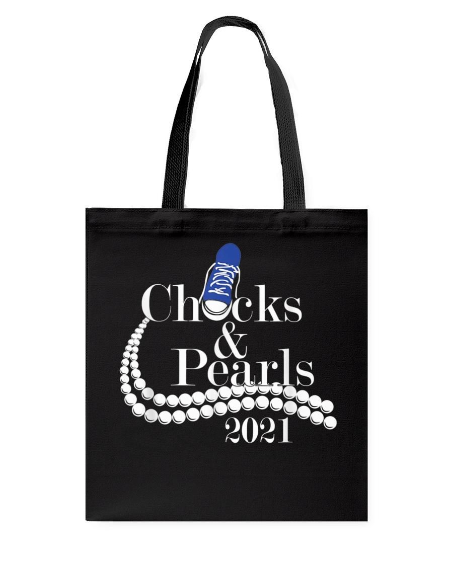 Pearls Blue Sneakers 2021 Printed Tote Bag