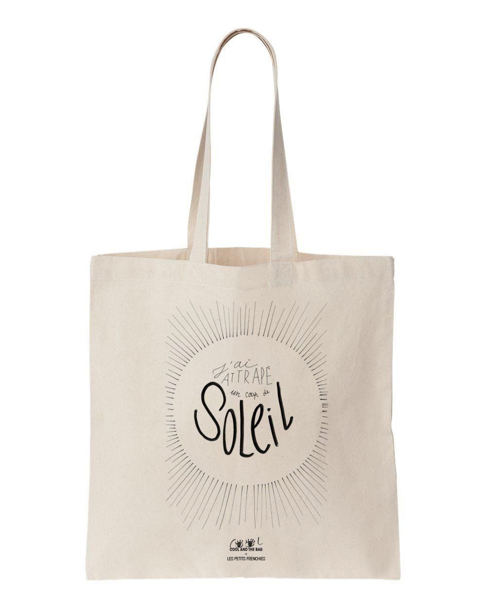 Coup De Soleil Printed Tote Bag Birthday Gift For Girls